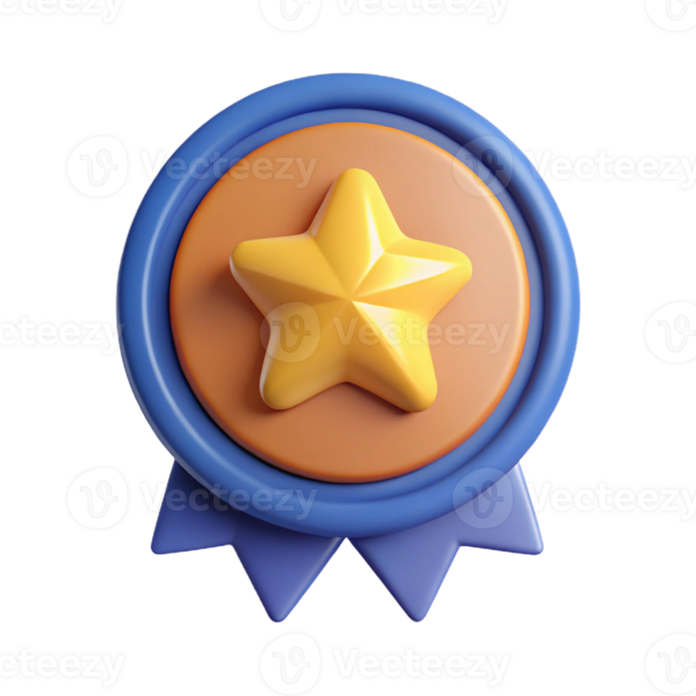 beautiful calm creative Circle badge with a star, flat color, scalable, crisp edges Scalable Design. high resolution png