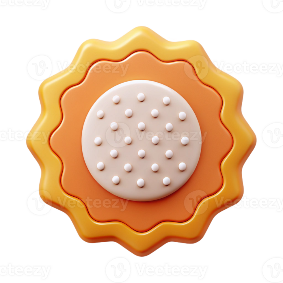 striking ethereal elegant Dotted badge, minimal, flat color, single-weight stroke Scalable Design. luxury png