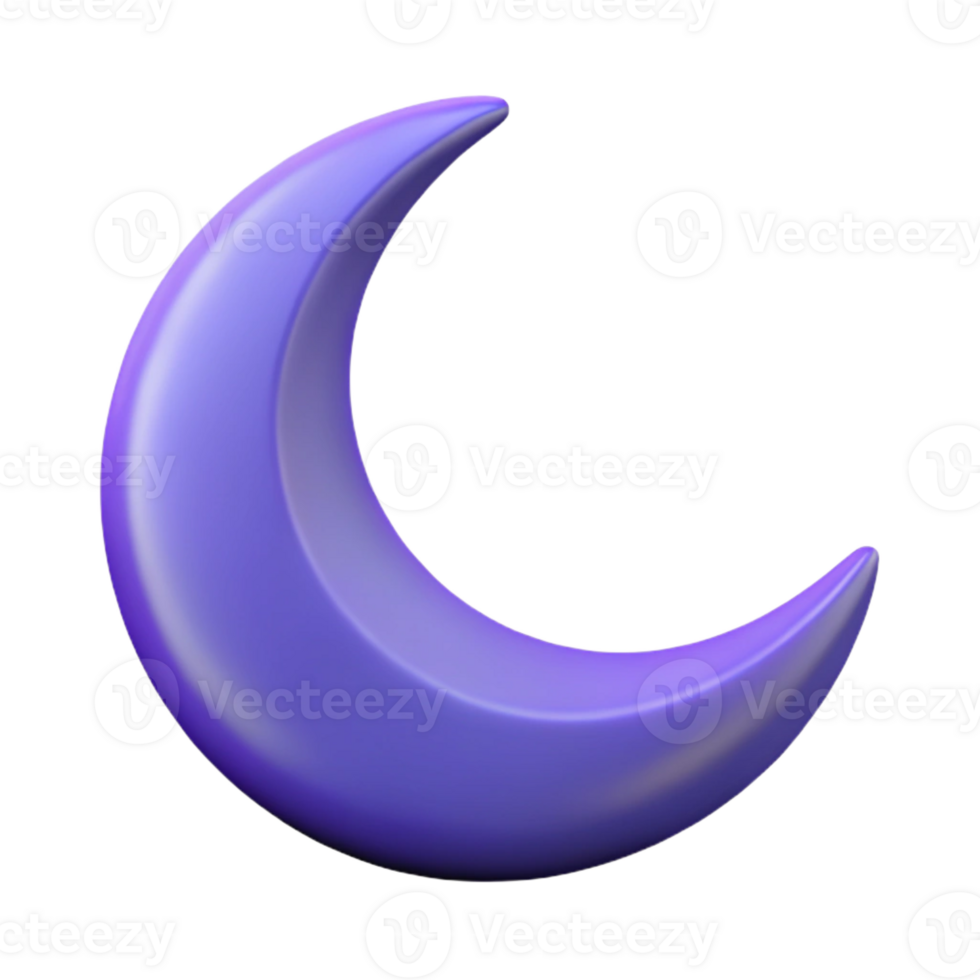 dreamy hypnotic Flat color, scalable crescent moon. Clean lines, crisp edges Scalable Design. genuine png