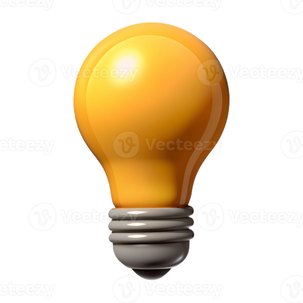 immaculate dramatic geometric Scalable outline of a lightbulb. Clean lines, single-weight stroke Scalable Design. detailed png