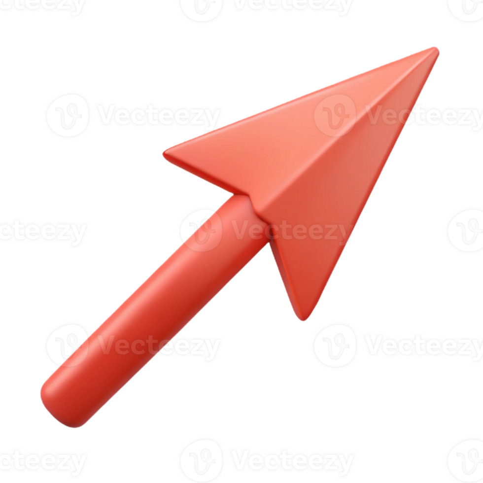 nostalgic fascinating Flat color, scalable outline of an arrow. Clean lines, minimal design Scalable Design. expertly shot png