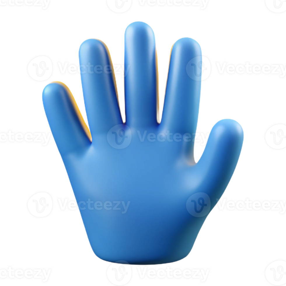 striking remarkable Minimal outline of a hand. Crisp edges, flat color Scalable Design. png