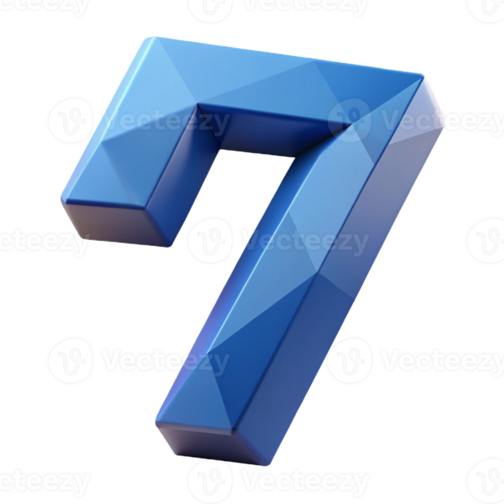 immaculate inspired Crisp, geometric number with sharp edges. Minimal, flat color Scalable Design. png