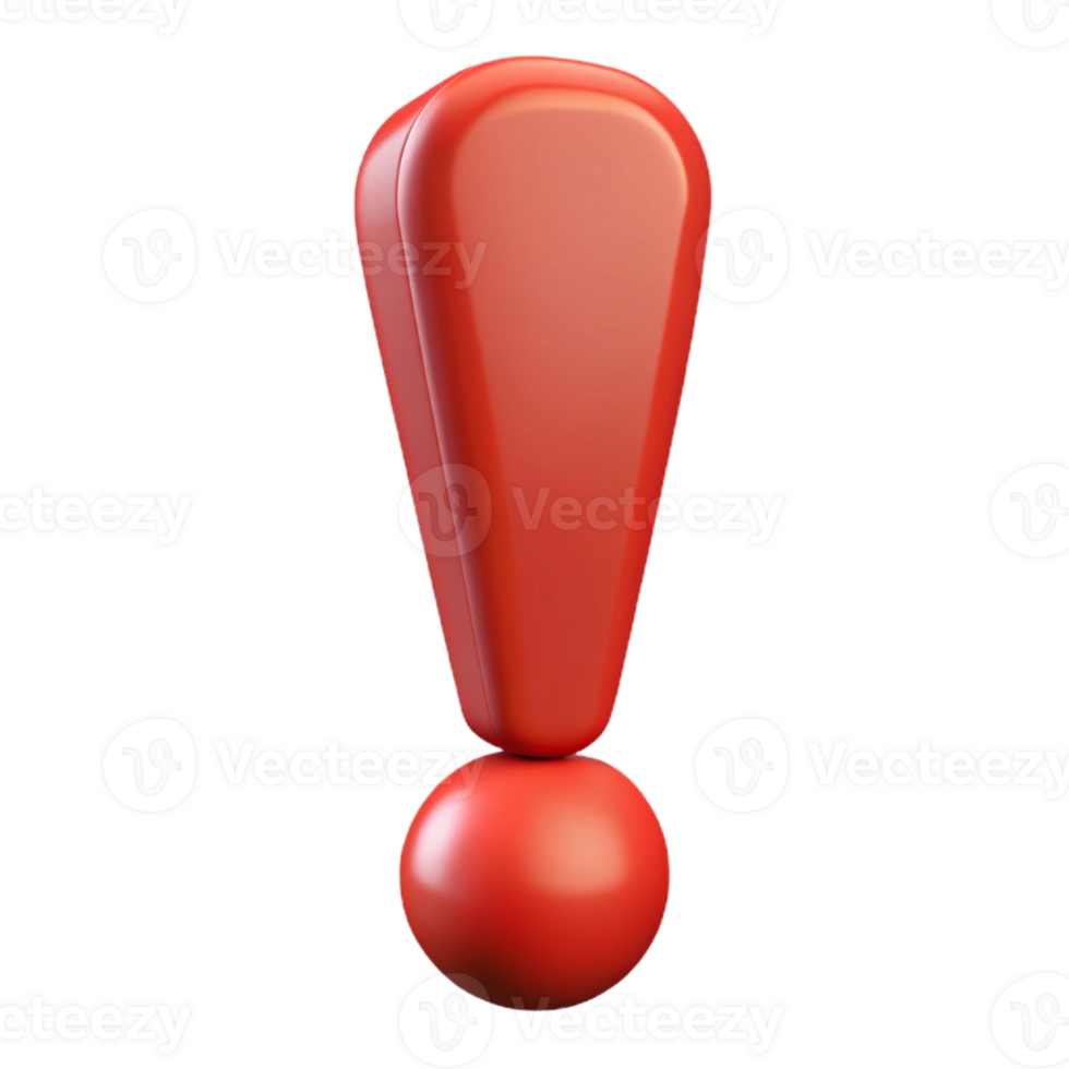 immaculate impressionist Bold, scalable exclamation point. Crisp edges, single-weight stroke Scalable Design. museum quality png