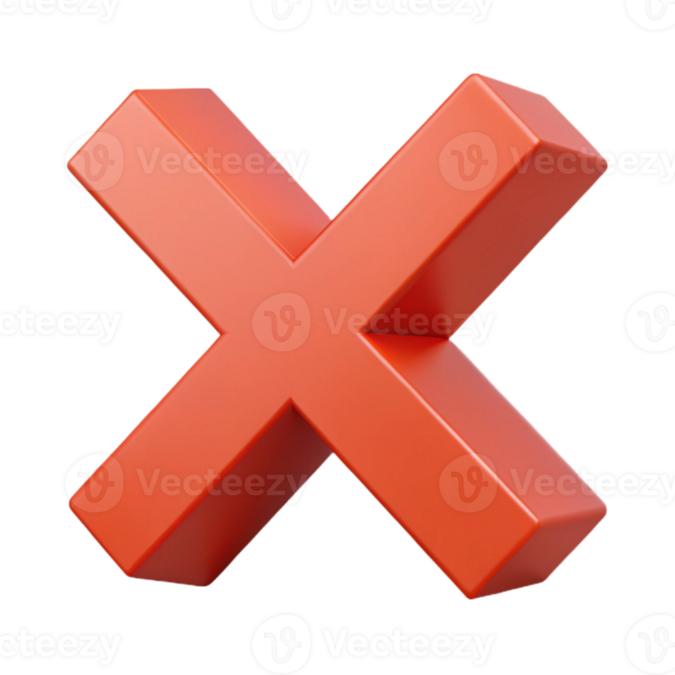 dynamic vibrant Flat color, geometric X with sharp angles. Minimal design, scalable Design. top-tier png
