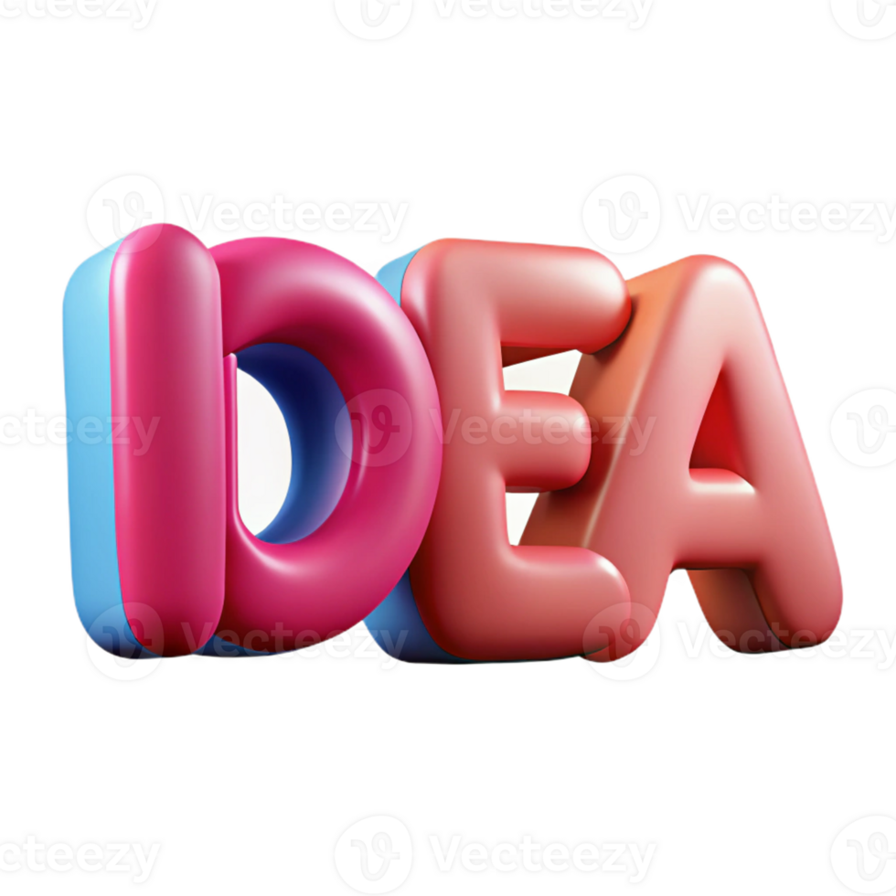 splendid futuristic Minimal IDEA in a condensed font. Clean lines, scalable Design. exclusive png