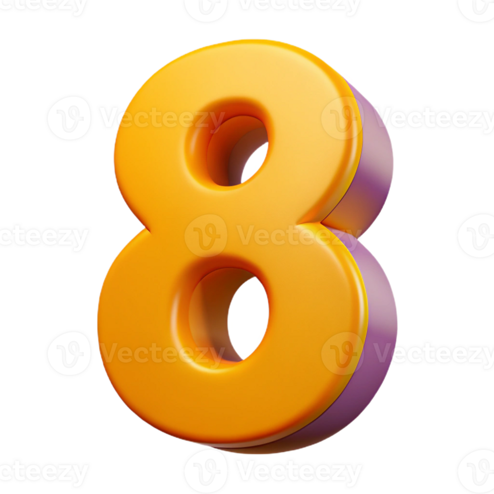 dazzling signature Bold, flat color number . Crisp edges, scalable design Scalable Design. png