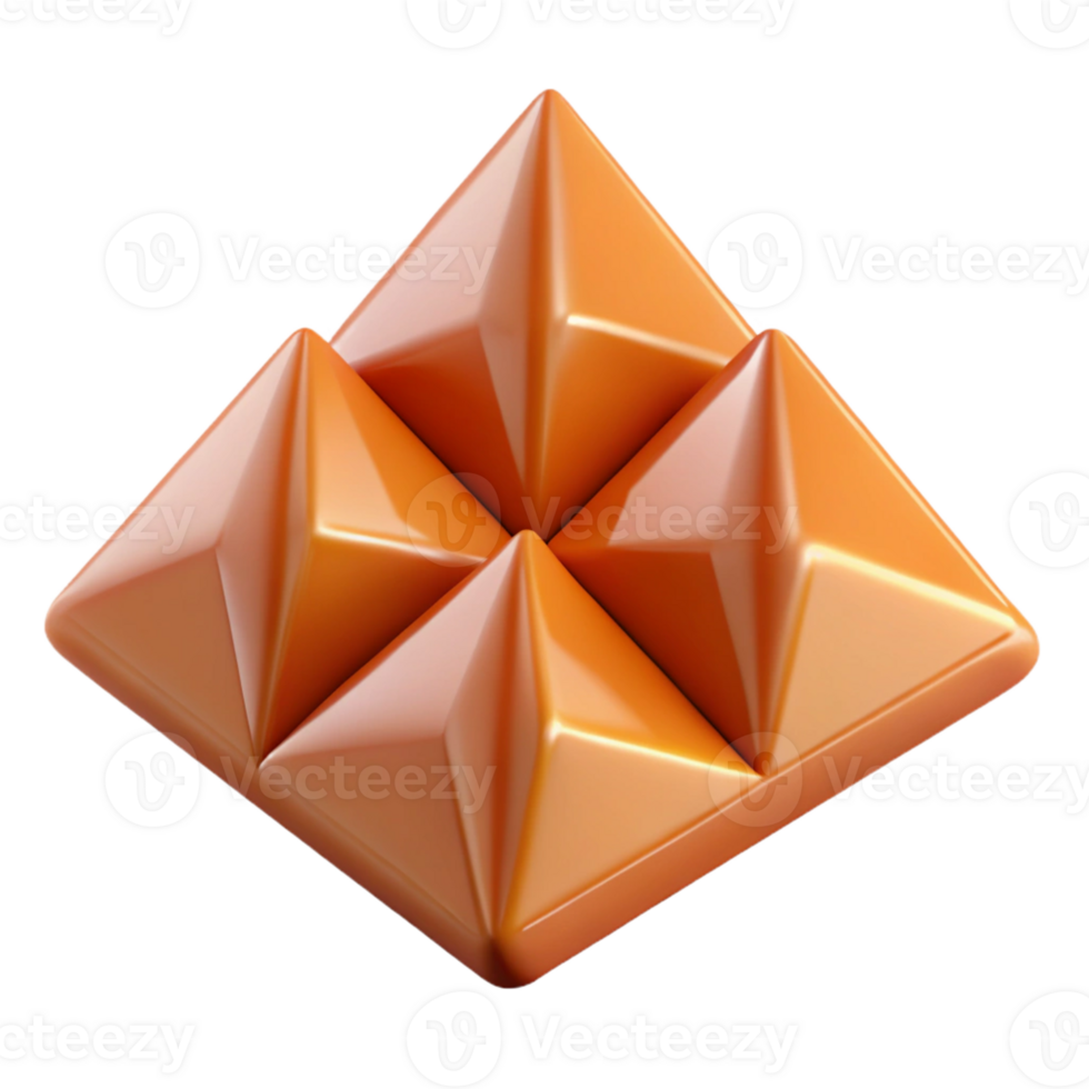 tranquil extraordinary Repeating triangles, crisp edges, single-weight stroke, scalable Design. flawless png