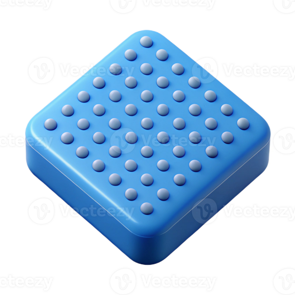 distinctive organic Dotted grid, crisp edges, minimal design, flat color Scalable Design. expertly shot png