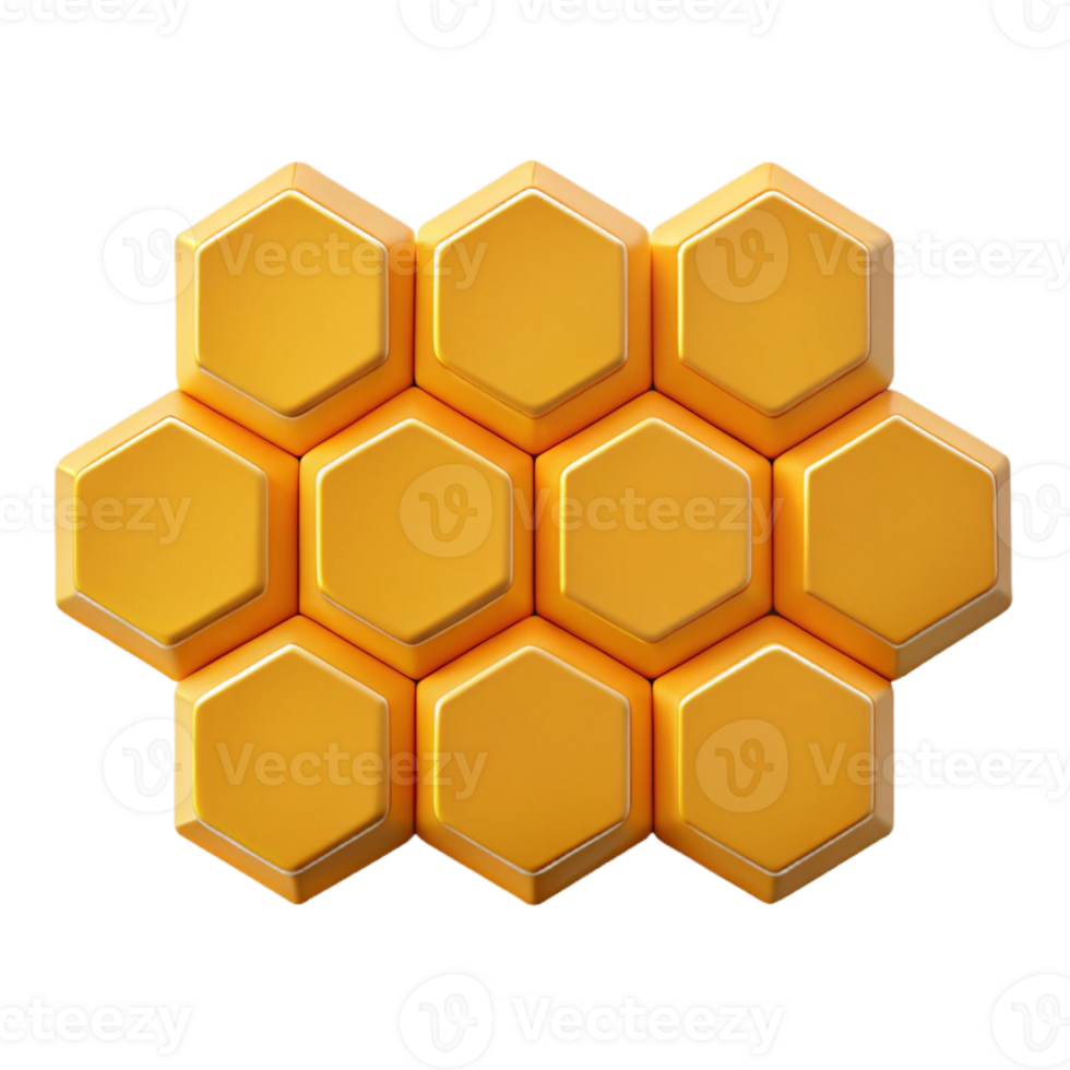 wonderful dramatic modern Scalable honeycomb pattern, flat color, clean lines, minimal design Scalable Design. premium png
