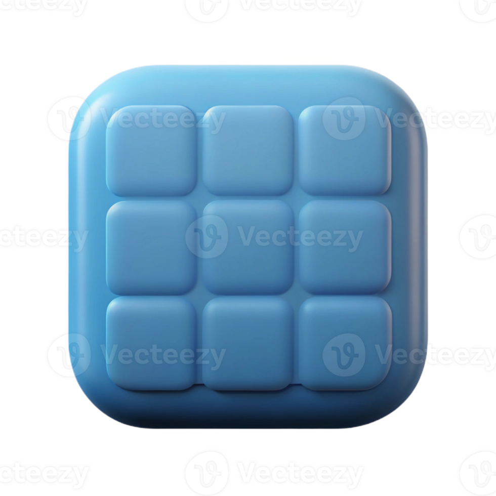 acclaimed artistic Clean lines, repeating square pattern with rounded corners, scalable Design. gallery standard png
