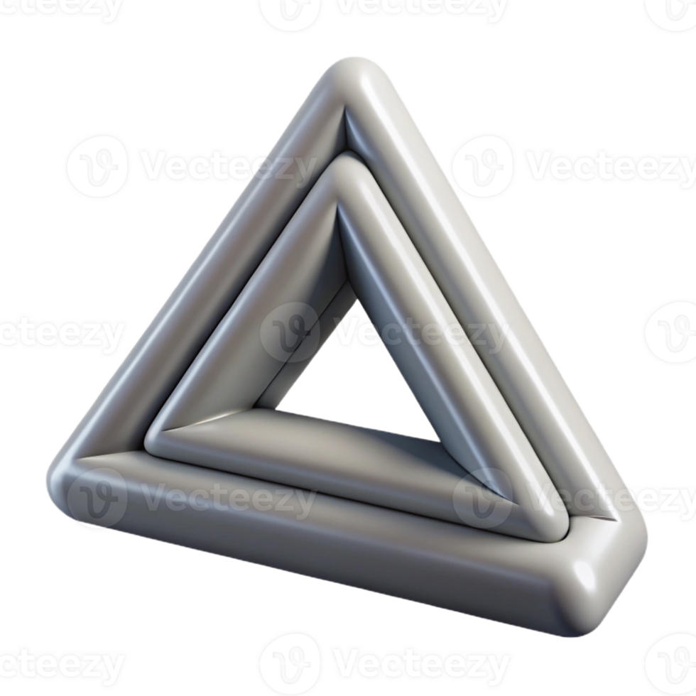 dramatic striking Minimal, interlocking triangle pattern, single-weight stroke, scalable Design. professional png