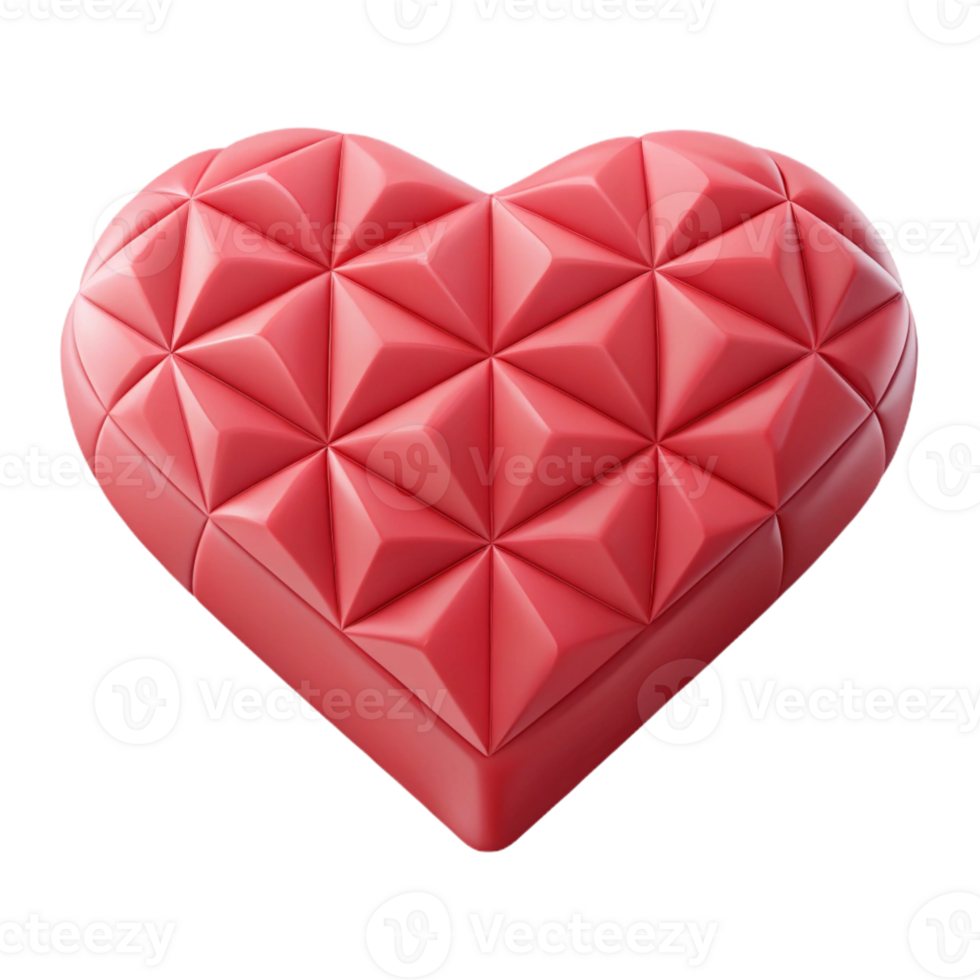 standout mid-century Clean lines, geometric heart pattern, flat color, scalable design Scalable ultra HD png