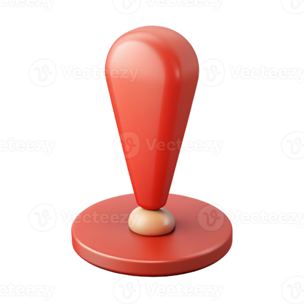 magnificent tranquil coastal Clean lines, scalable exclamation point with sharp edges. Flat color Scalable Design. high resolution png