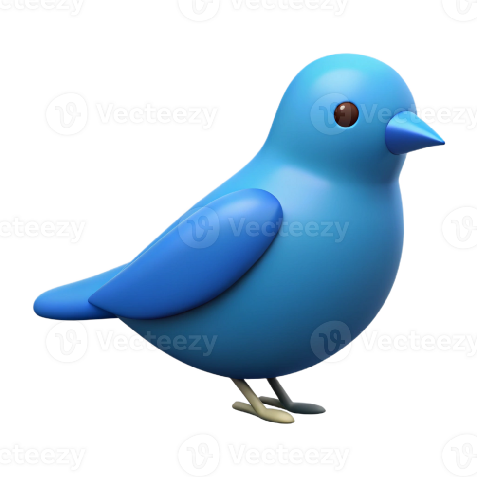 playful magnificent Stylized bird silhouette with crisp edges. Flat color, minimal, scalable Design. sharp png