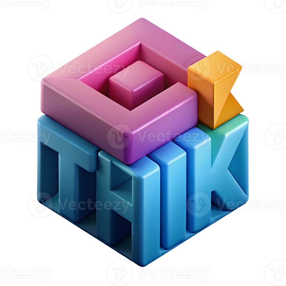 striking ethereal artistic Clean lines, geometric THINK with flat color. Scalable design Scalable Design. gallery standard png