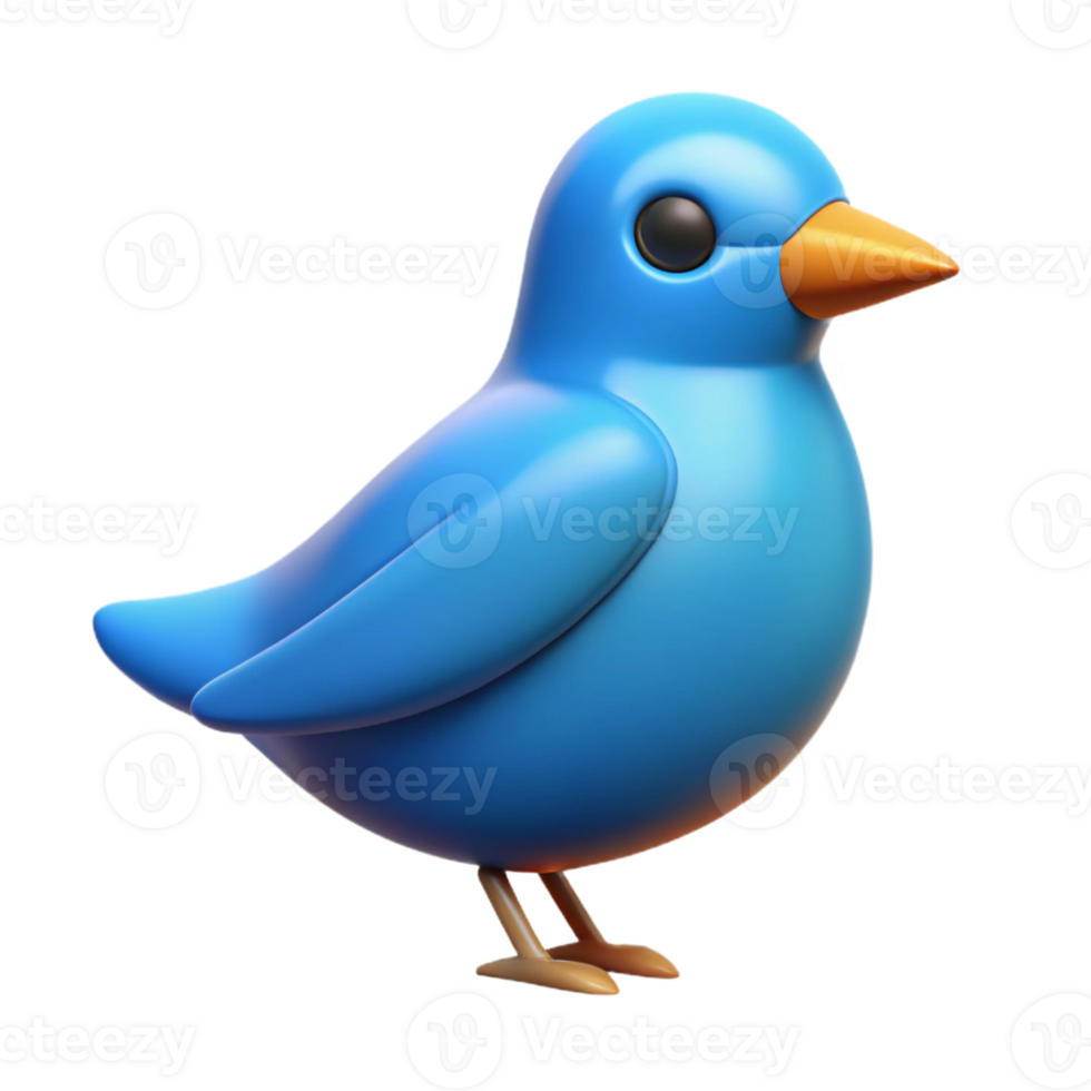 vibrant joyful retro Stylized bird silhouette with crisp edges. Flat color, minimal, scalable Design. elite png