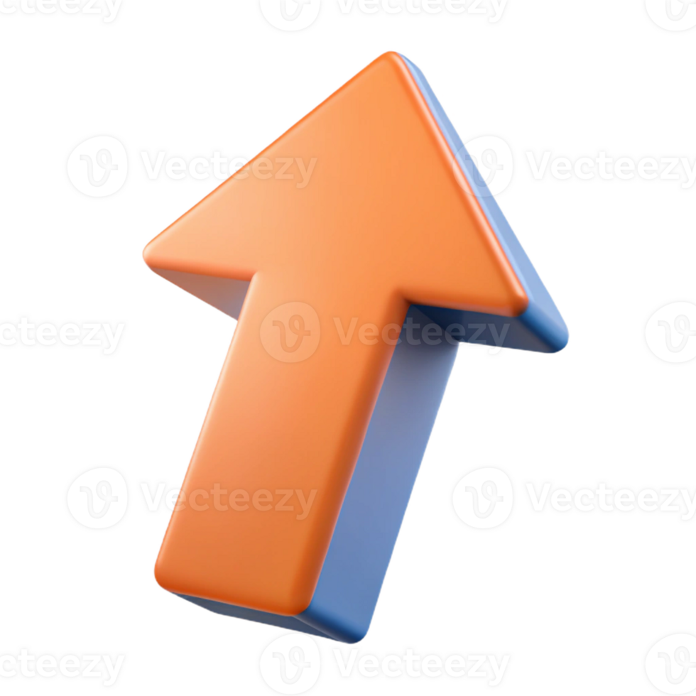 exquisite acclaimed Sharp-edged arrow pointing upwards. Minimal, scalable, flat color Scalable Design. png