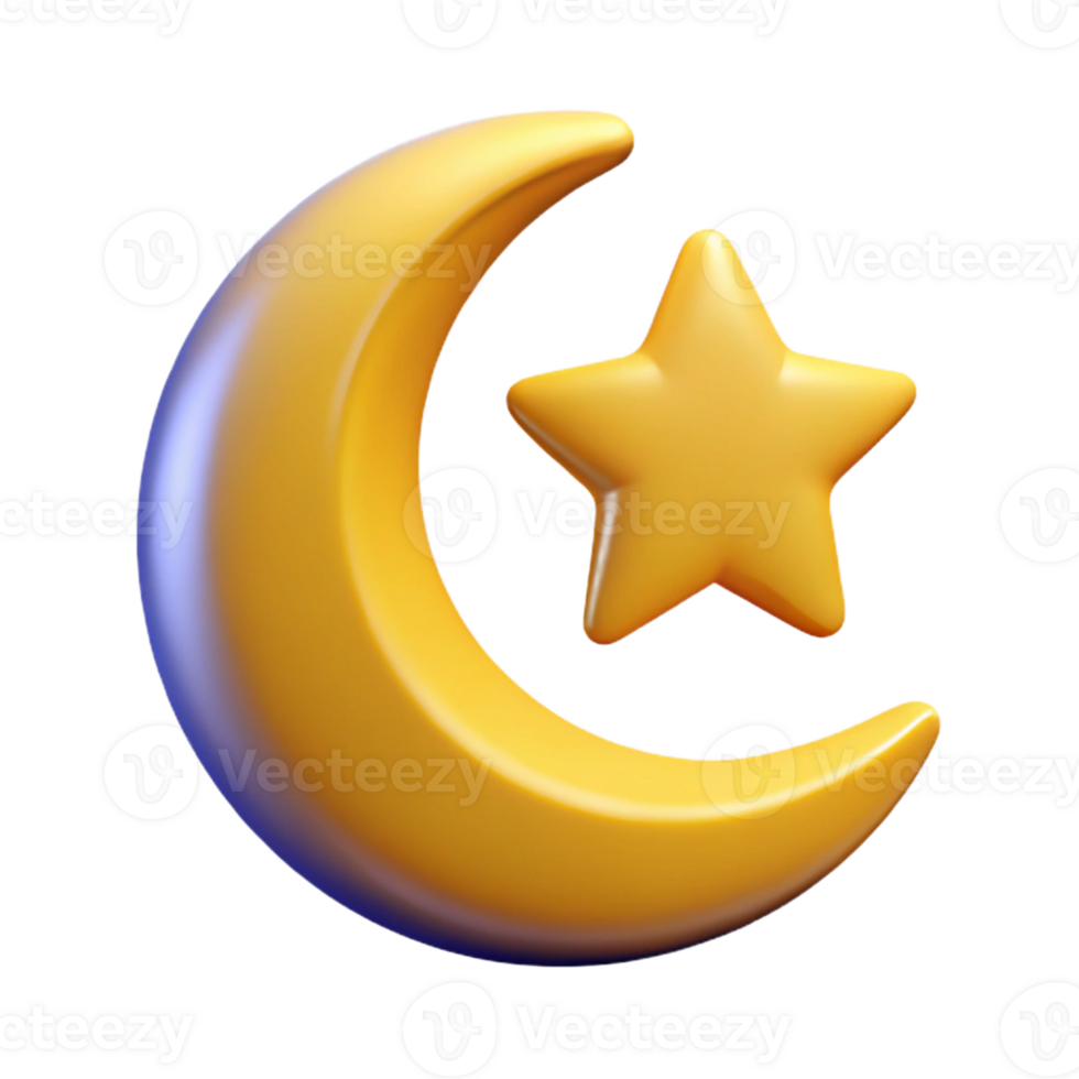 sumptuous industrial Crescent moon shape with a single star. Crisp edges, flat color, scalable Design. sharp png