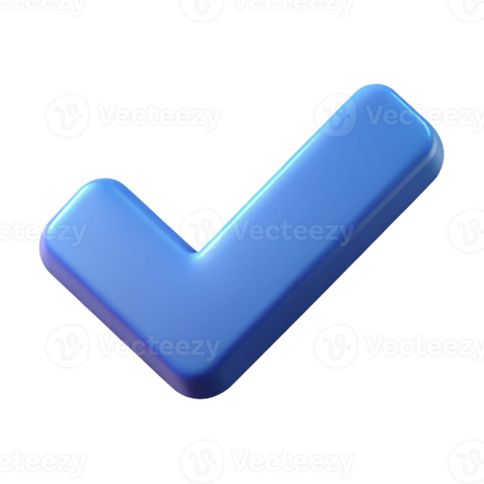 memorable tropical Check mark icon with a single-weight stroke. Flat color, minimal design Scalable Design. studio quality png