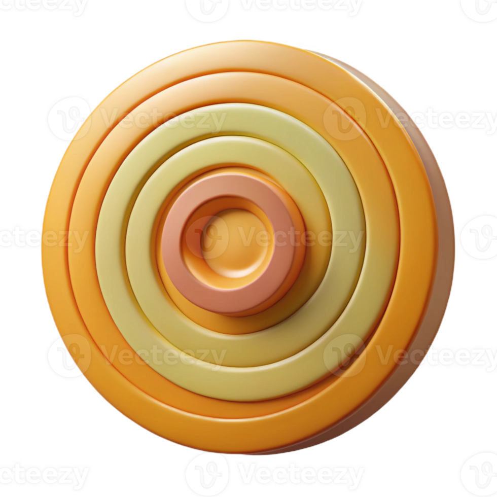 pristine impressionist Geometric, scalable pattern of concentric circles. Flat color, single-weight stroke Scalable Design. masterfully captured png