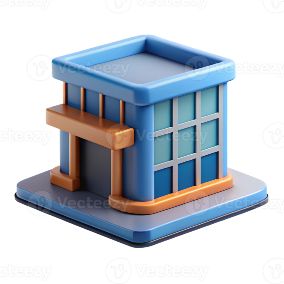 gorgeous calm minimalist Crisp edges define a simplified, scalable building. Flat color, minimal design Scalable Design. artisan png