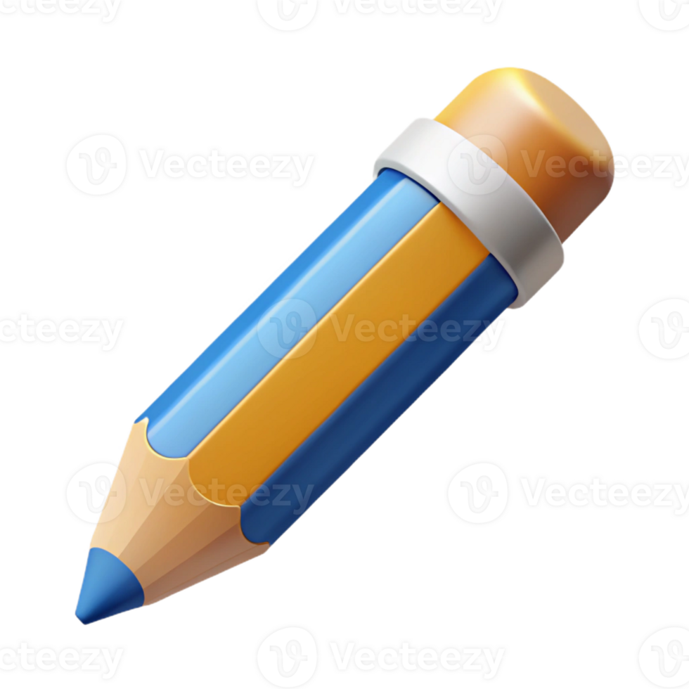 spectacular notable Crisp edges define a simplified, scalable pencil. Flat color, minimal design Scalable Design. png