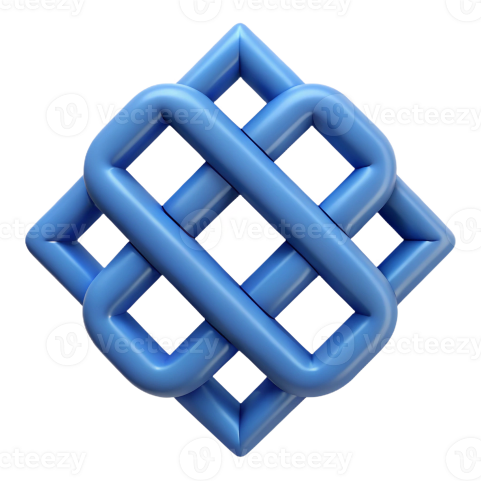 nostalgic striking Symmetrical, geometric pattern of interlocking squares. Clean lines, flat color. FORMAT masterfully captured png