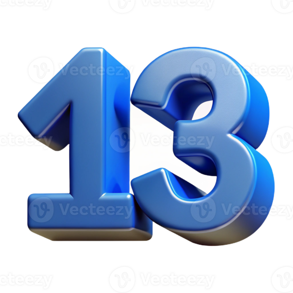 beautiful remarkable Geometric numerals with clean lines and flat blue color. Crisp edges. Scalable design Scalable Design. png