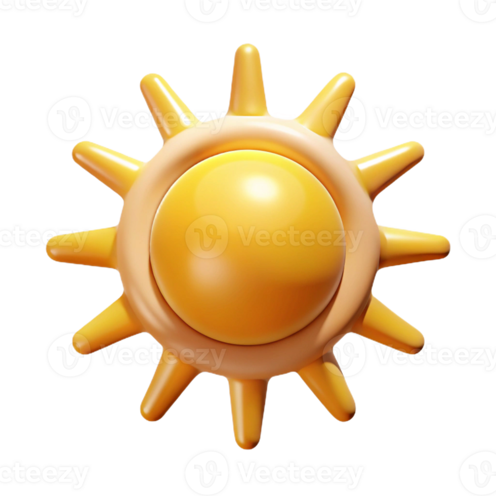 timeless nordic Pictogram of a sun. Symmetrical design, clean lines, scalable Design. expertly shot png