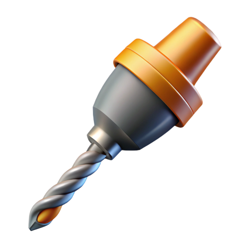 calm elegant Drill bit masonry with Transparent Background ultra HD png