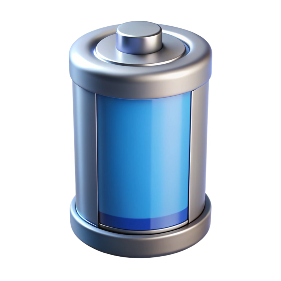 beautiful gothic Ultra-detailed professional render of a single battery Isolated cutout with Transparent Background studio quality png