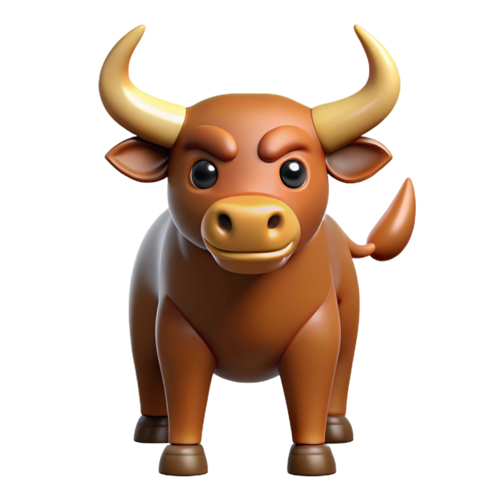 dreamy dazzling Minotaur, bull-headed monster, with Transparent Background precision png