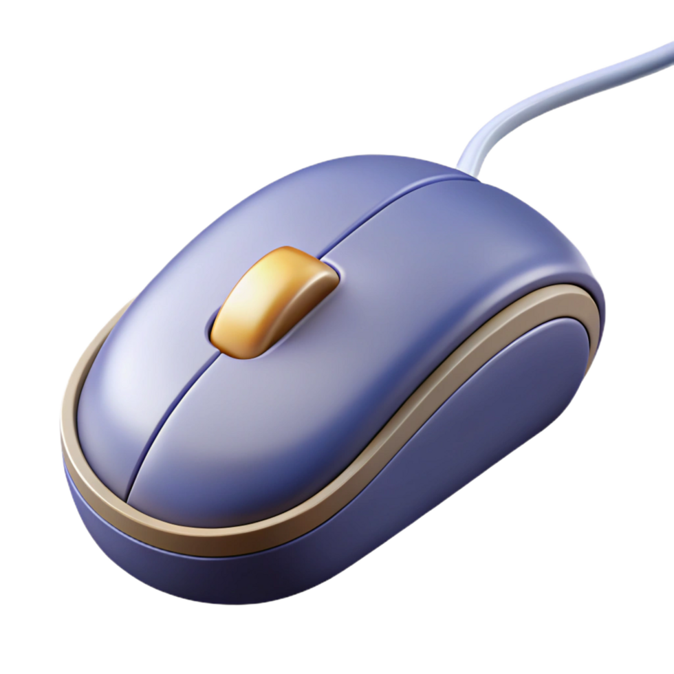 captivating passionate bohemian Computer mouse with scroll wheel with Transparent Background high quality png