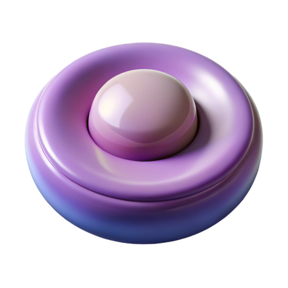 enchanting contemporary Hyper-specific, photorealistic isolated cutout of a single button with Transparent Background authentic png