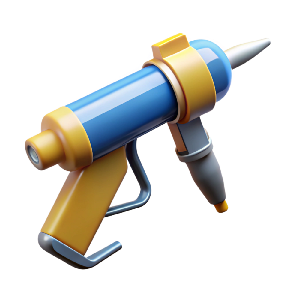 coveted retro Caulk gun with Transparent Background elite png