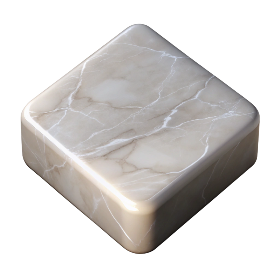 acclaimed tropical Photorealistic, ultra-detailed, isolated cutout of a single, marble floor tile, polished with Transparent Background high quality png