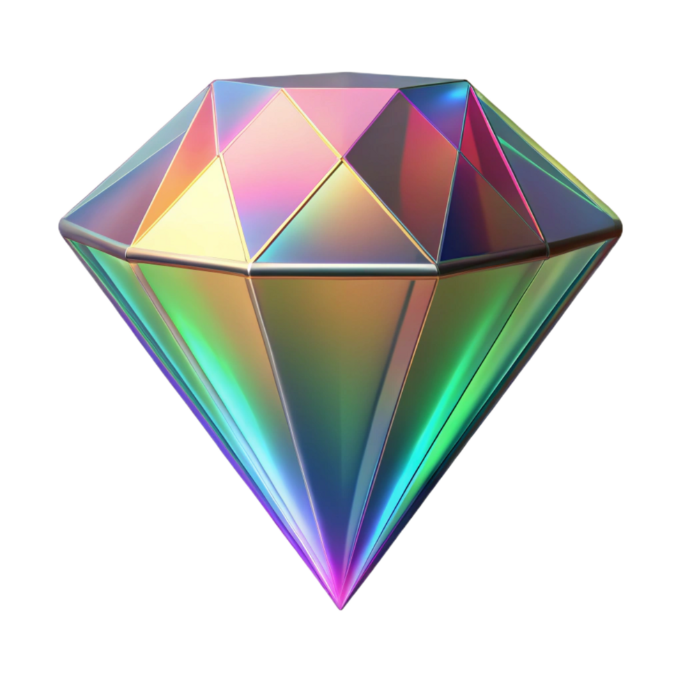 beautiful geometric Professional render, photorealistic, ultra-detailed isolated cutout of a single, holographic projector with Transparent Background ultra HD png