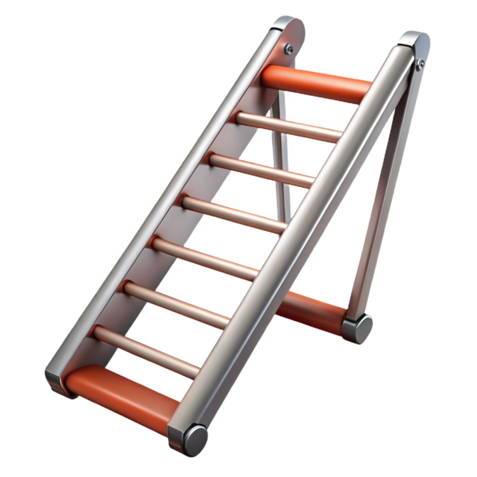 dazzling sought-after Metal fire escape ladder, with Transparent Background png