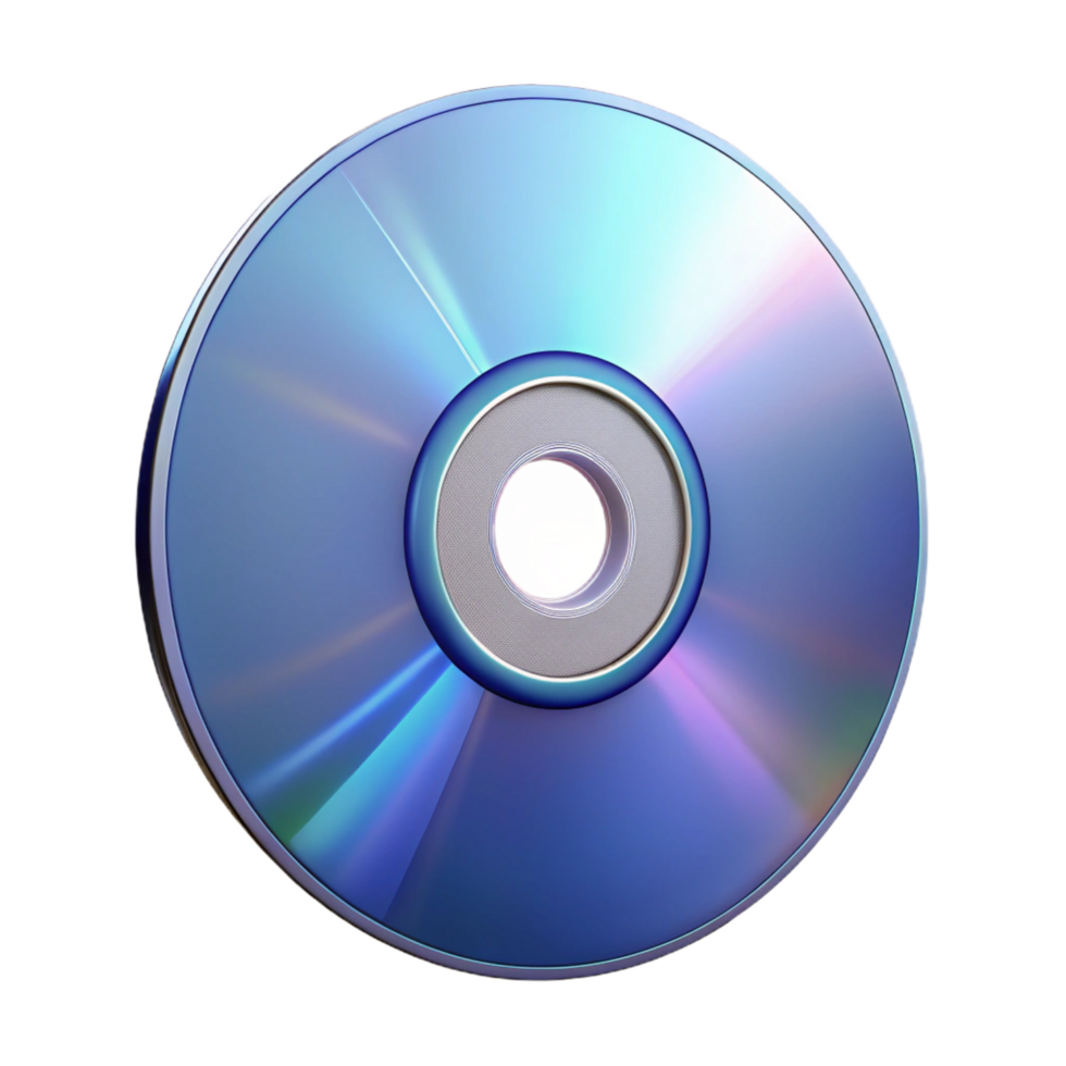 dazzling tranquil traditional A CD, compact disc with Transparent Background masterfully captured png