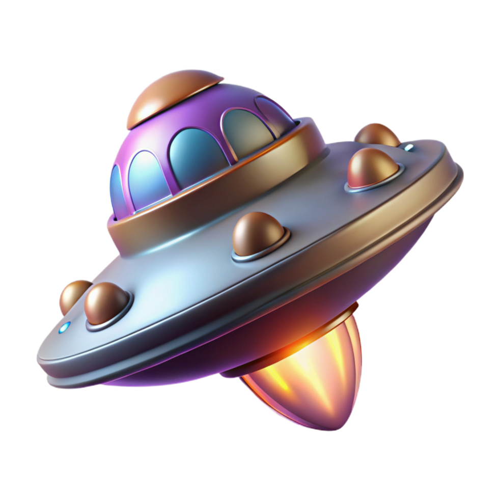 distinguished classic Concept art style, ultra-detailed, isolated cutout of a single, advanced alien spacecraft engine, emitting subtle warp signatures with Transparent Background gallery standard png