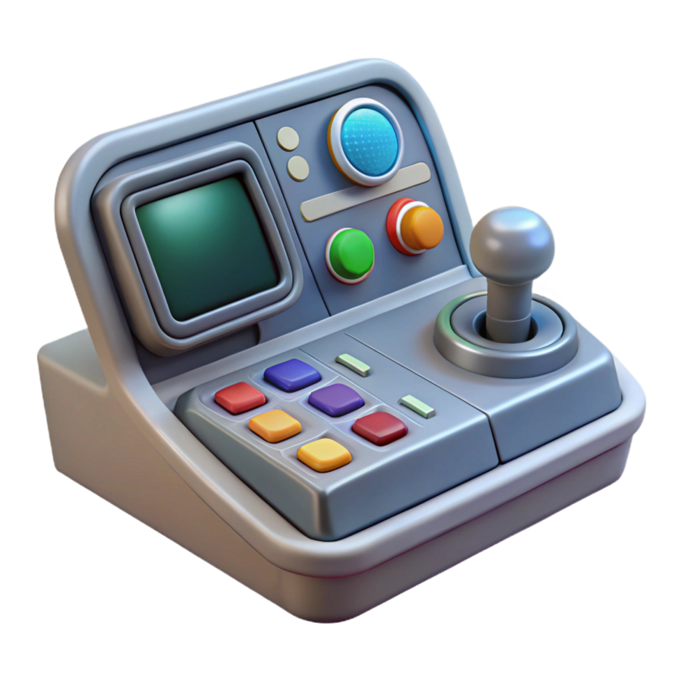 alluring minimalist Spaceship control panel with buttons, levers, and displays with Transparent Background gallery standard png