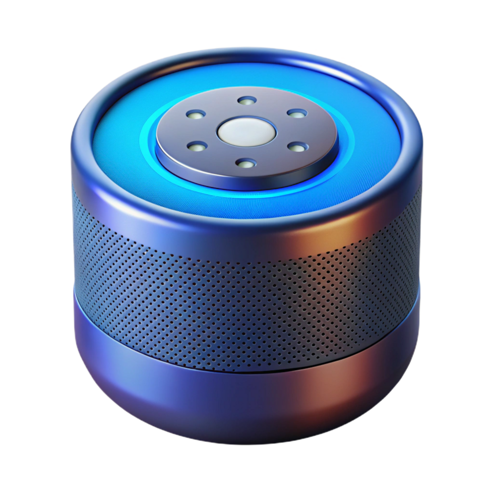 extraordinary mysterious elegant Smart speaker with voice assistant with Transparent Background authentic png