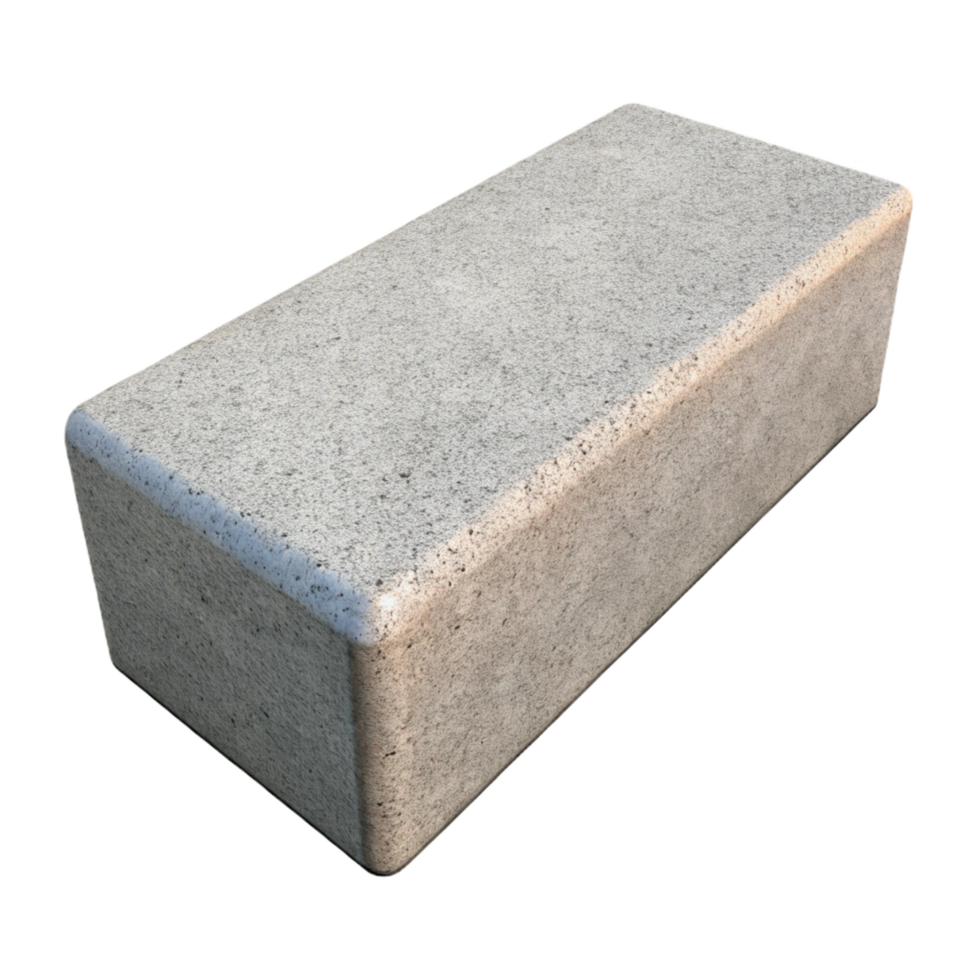 majestic mysterious renaissance Hyper-specific, professional render of a single, concrete brick, standard size with Transparent Background luxury png