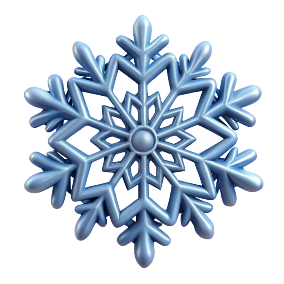magnificent ethereal coastal Photorealistic, ultra-detailed isolated cutout of a single, perfect snowflake with intricate crystalline structure with Transparent Background precision png