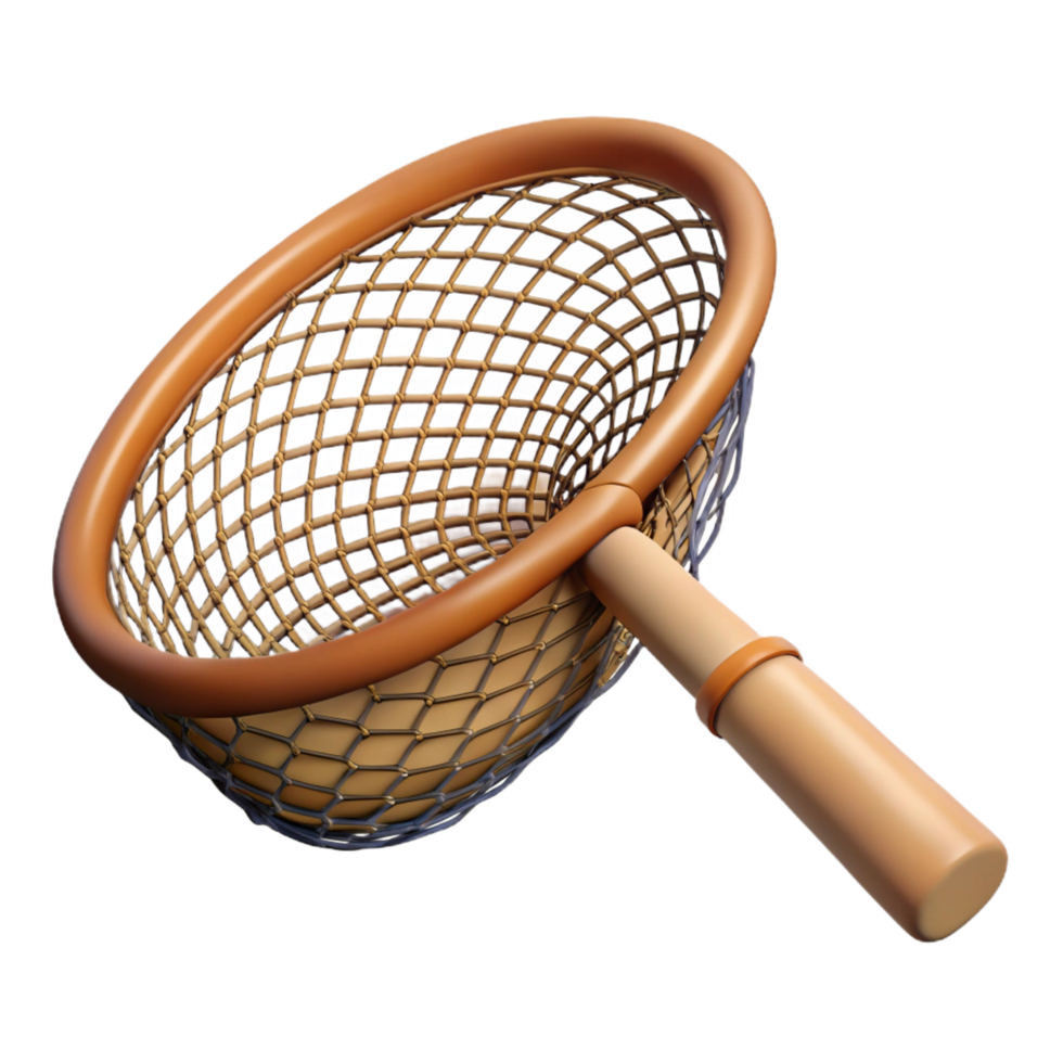 breathtaking bold nordic Ultra-detailed photorealistic isolated cutout professional render of a tribal woman's hand-woven fishing net with Transparent Background top-tier png