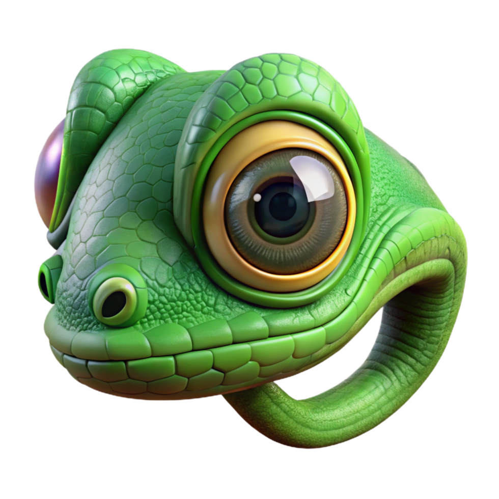 captivating nostalgic rustic Ultra-detailed, photorealistic isolated cutout of a single chameleon's eye with Transparent Background precision png