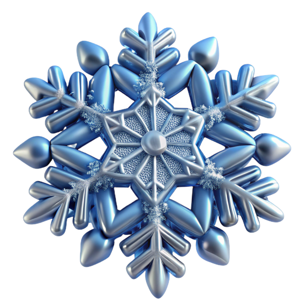 stunning minimalist Hyper-specific, isolated cutout, concept art style, single, intricate snowflake, crystalline structure visible with Transparent Background refined png