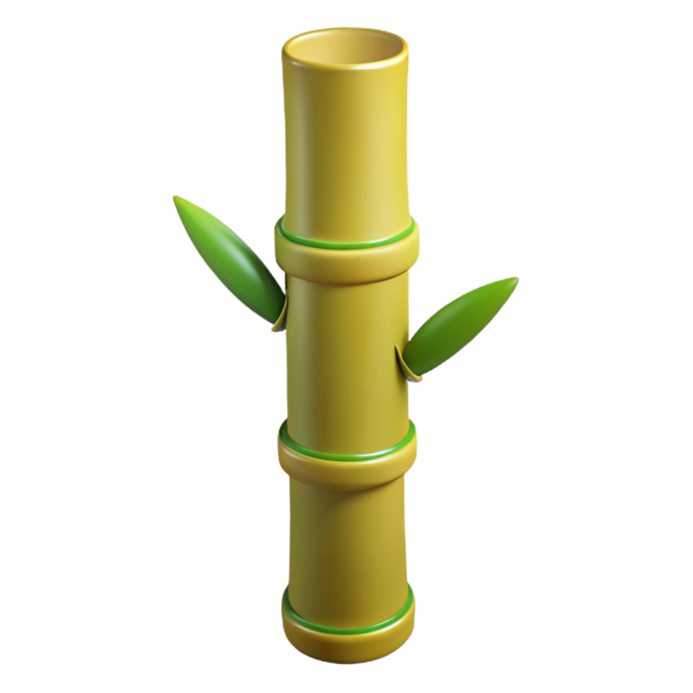 alluring remarkable Bamboo stalk with Transparent Background png