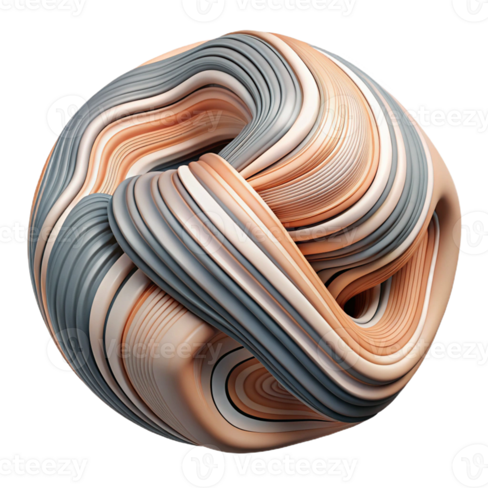 stunning creative Abstract Lines Creating 3d Effect Cutout png